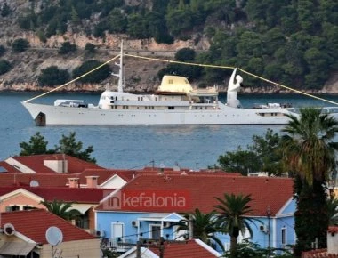 Στο Αργοστόλι η θρυλική θαλαμηγός Christina O του Ωνάση (φωτο)